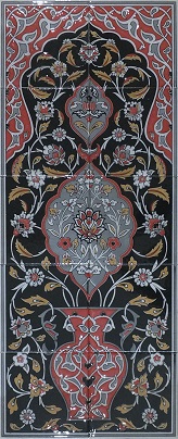 40X100 cm Çini Pano-3